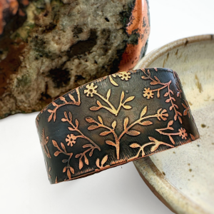 Adam Trest Art- Flower Filigree Cuff